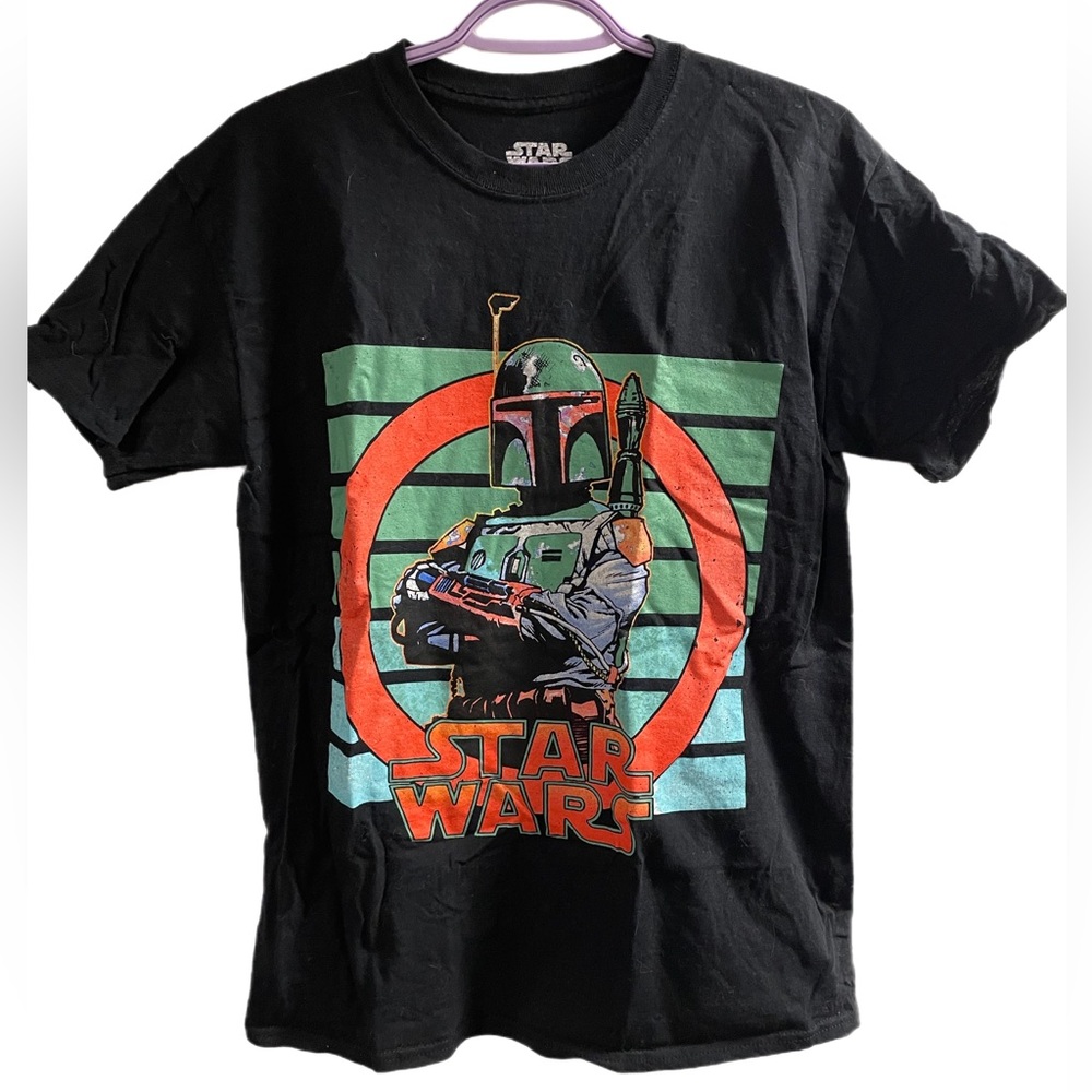 Star Wars Boba Fett Graphic Tee - Black
